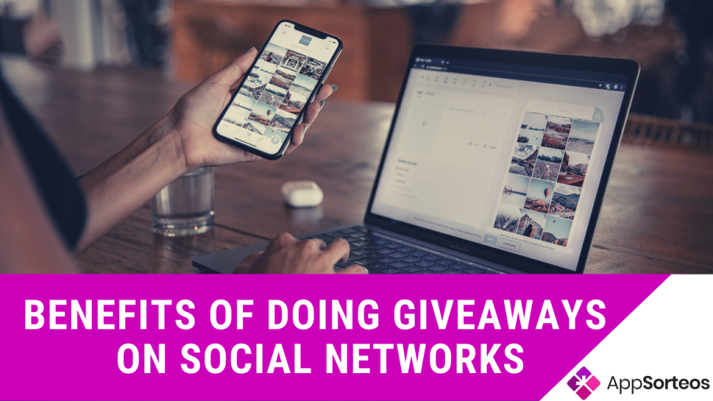 ⭐Social media giveaways➨Verified benefits for your brand