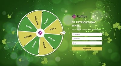 Saint Patricks Day Fortune Wheel