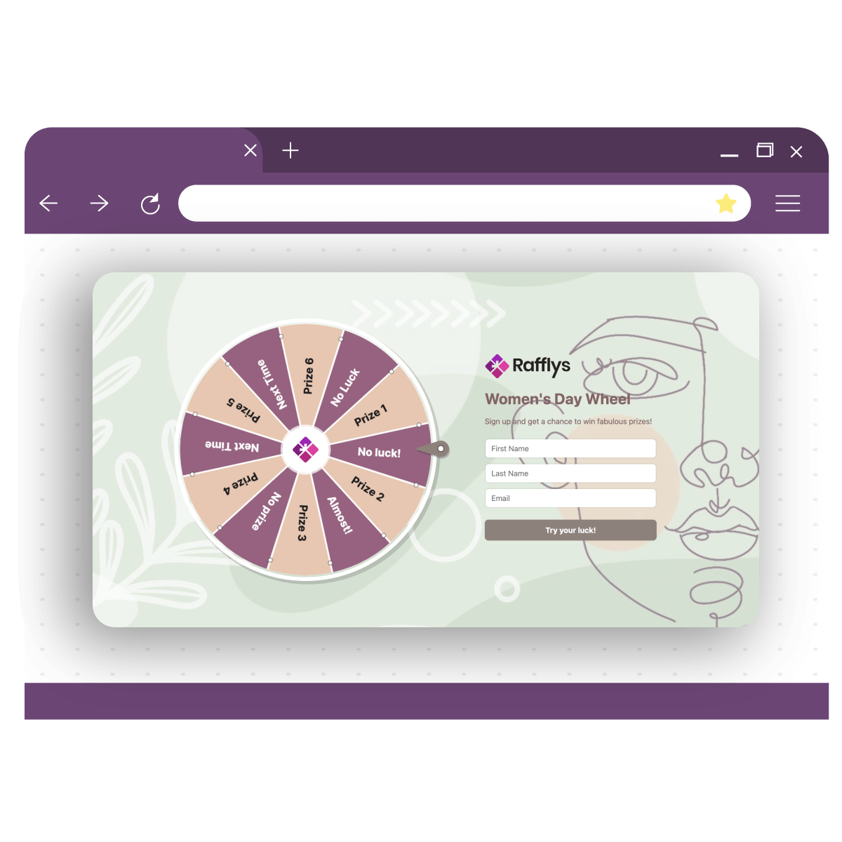 Rafflys – Spin the Wheel (Picker Wheel)