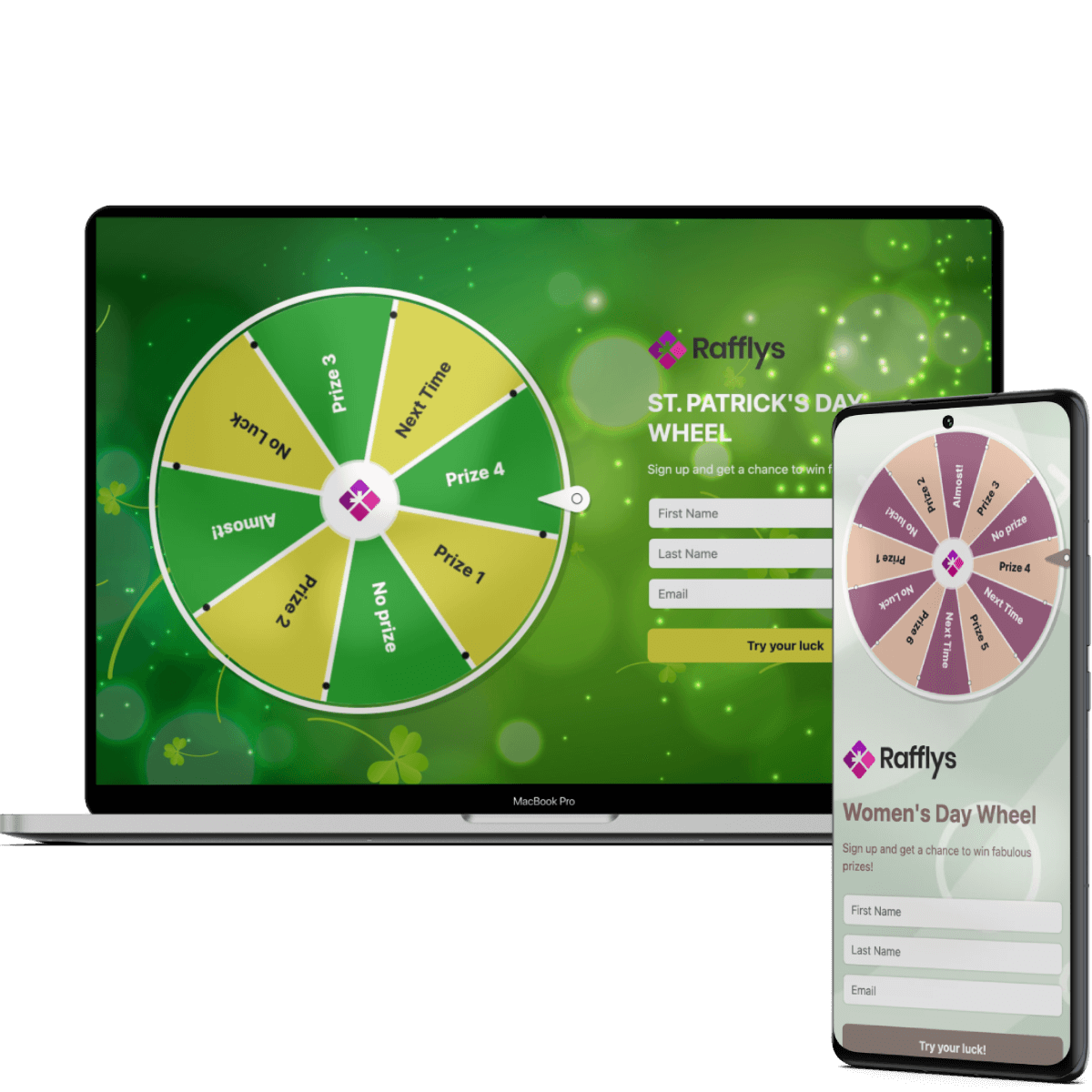 Rafflys – Spin the Wheel (Picker Wheel)