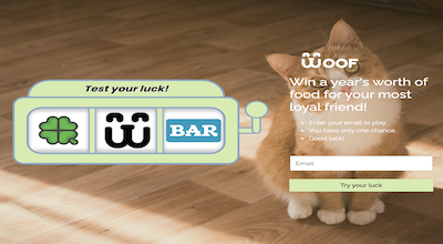Caça-níqueis Woof Gatos