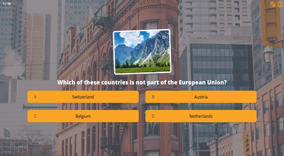 European Countries Trivia